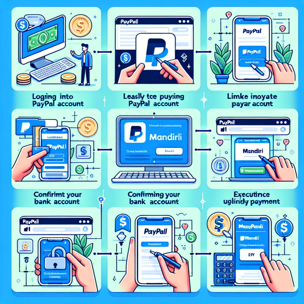 cara bayar paypal dengan mandiri
